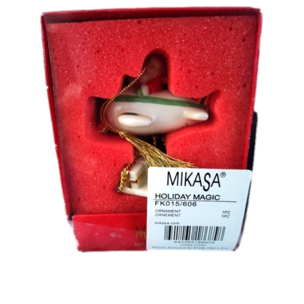 Brand new Mikasa Christmas ornament